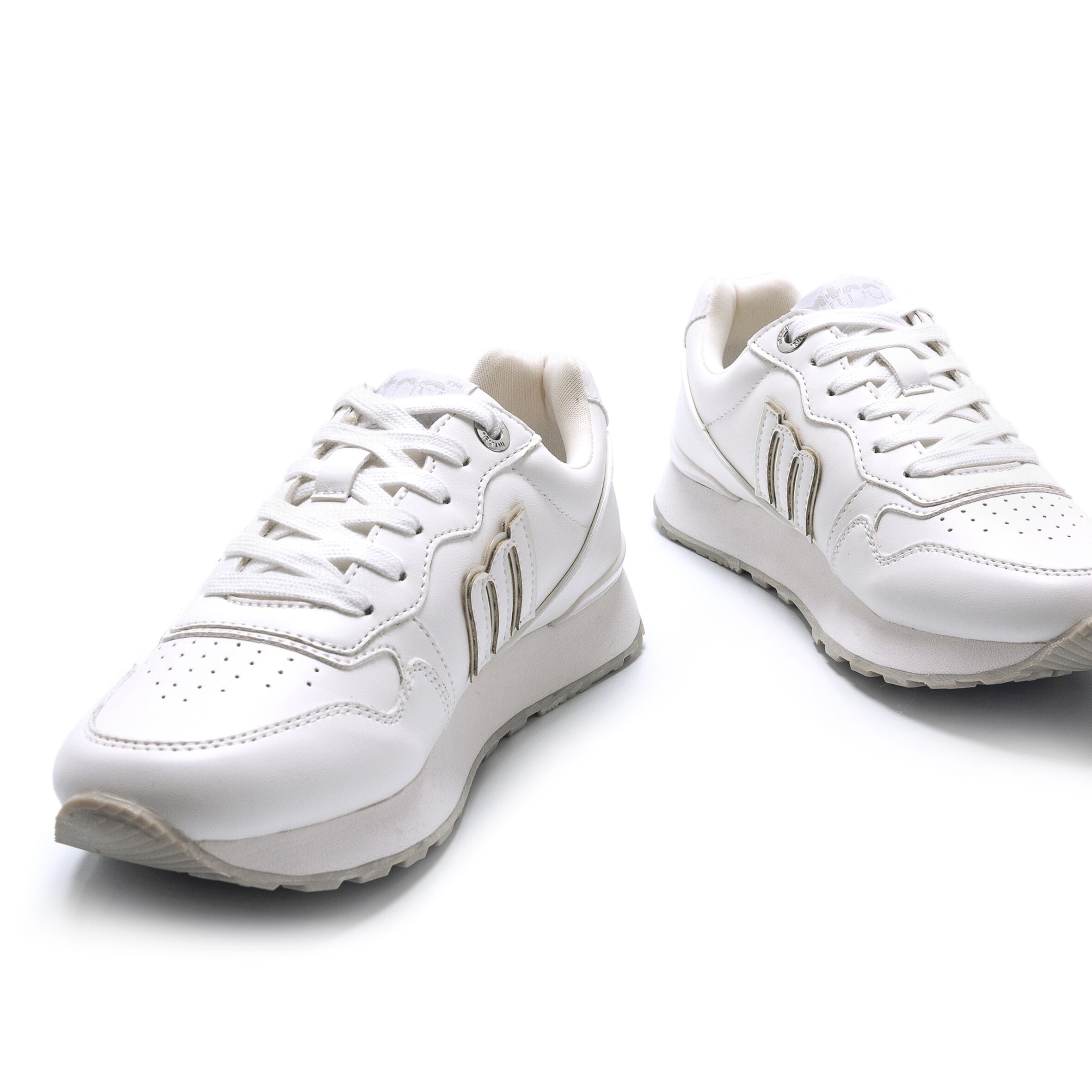 Zapatillas mustang mujer blancas top